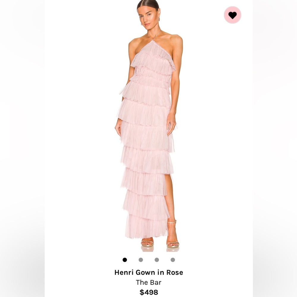 The Bar Henri Gown in Rose